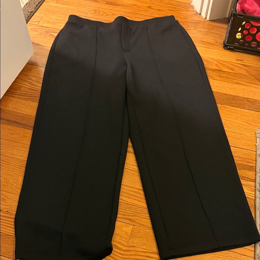 Simply Vera Vera Wang Women's Elegant Black Trousers